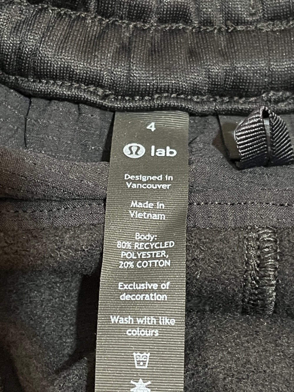 lululemon athletica Black Satin Sweatpants - Picture 8 of 8